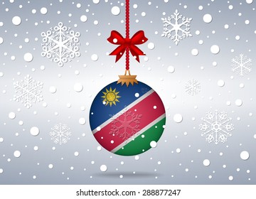 Christmas background Namibia