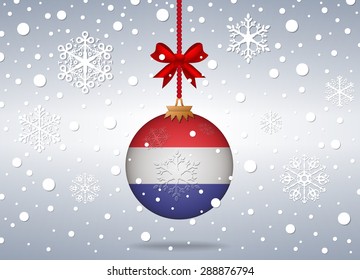 Christmas background Netherlands