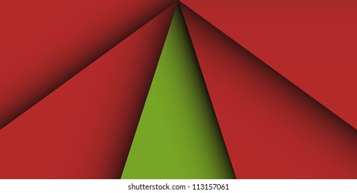 Christmas background with a new year tree shape. EPS10 vector