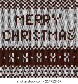 Christmas background - Norwegian knitting patterns