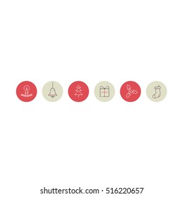 Christmas background, ornaments, element, Vector file