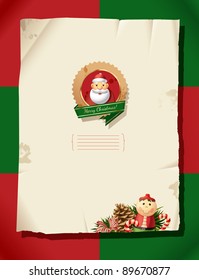 Christmas background - paper