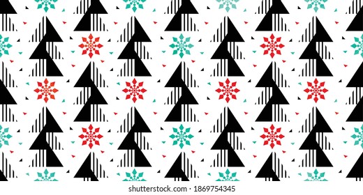 Christmas background pattern for fabric, paper etc.
