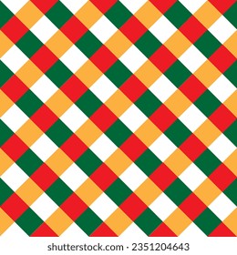 Christmas background pattern used to make gift wrapping paper, tablecloths or others.