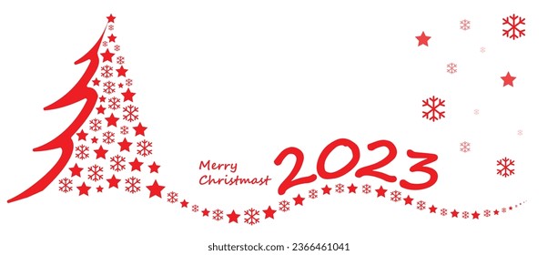 Christmas background. Christmas pine fir tree. Winter holiday composition. Greeting card, banner, poster