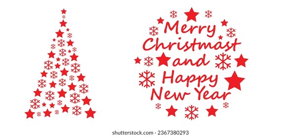 Christmas background. Christmas pine fir tree. Winter holiday composition. Greeting card, banner, poster