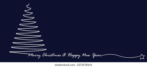 Christmas background. Christmas pine fir tree. Winter holiday composition. Greeting card, banner, poster