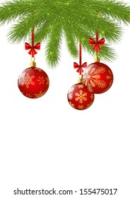 Christmas background with place for text