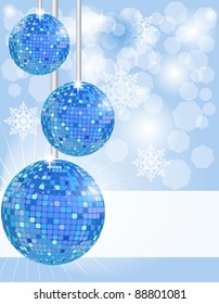Christmas background with place for text