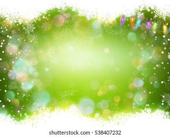 Christmas background with place for text. EPS 10 vector file included