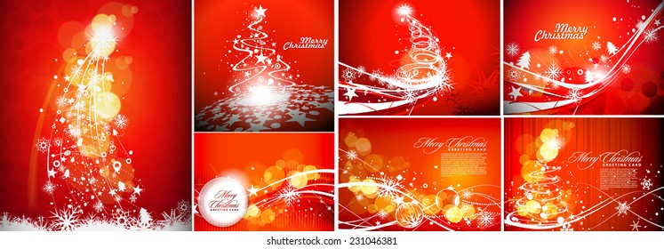 Christmas Background for Postar, Flyer Banner Design.