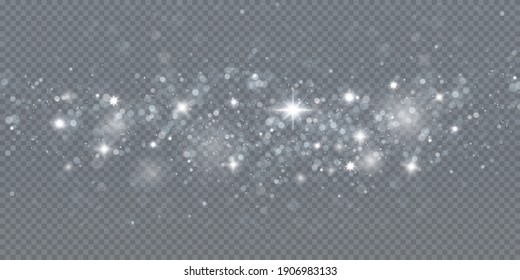 Esparcen el polvo mágico. Sobre un fondo negro textural.
Celebración de fondo abstracto de pequeñas partículas de polvo y estrellas brillantes. Efecto mágico
Ilustración vectorial festiva.