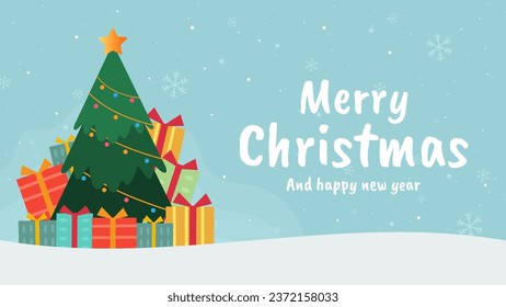 Christmas background. Background for products and designs with Christmas and New Year themes