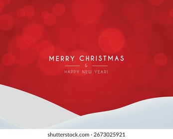 Fundo de Natal com árvores de Natal realistas e iluminação