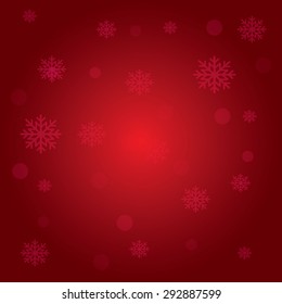Christmas background red