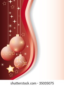 Christmas background red