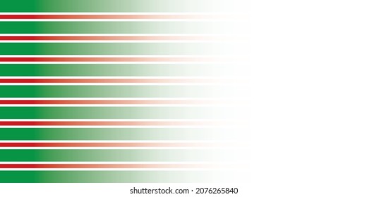 Christmas background with red and green on white colour. Vector illustration.