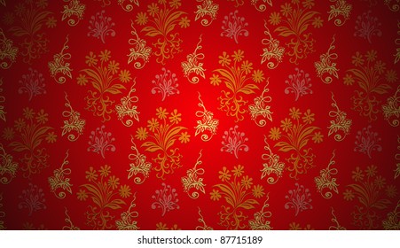 Christmas background red texture. Seamless wallpaper