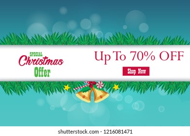 Christmas background, Christmas sale vector, design for banner,poster,flyer