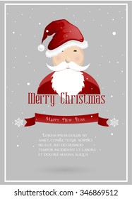 christmas background , with santa
