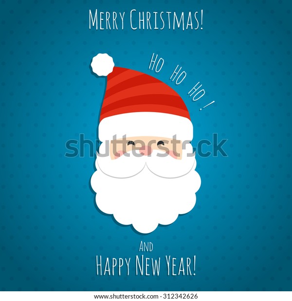 Babbo Natale Ho Ho Ho.Immagine Vettoriale Stock 312342626 A Tema Sfondo Di Natale Con Babbo Natale Royalty Free