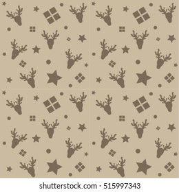 Christmas background. Seamless.
