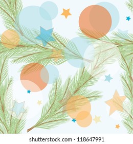 Christmas background. Seamless pattern.