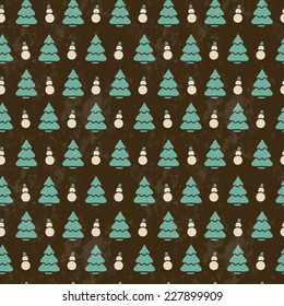 Christmas background, seamless pattern.