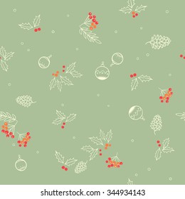 Christmas background. seamless pattern