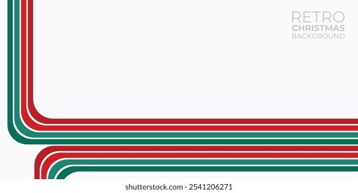 Christmas background with seamless pattern, Christmas abstract background with retro color theme, background with straight line pattern.