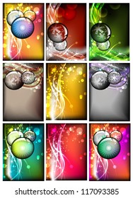 Christmas Background Set