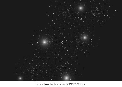 Christmas background from shining dust.