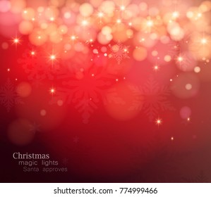 christmas background shining, light, new year. winter. holidays. vector illustration