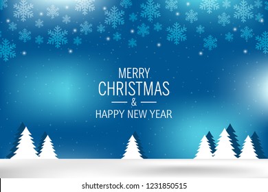 Christmas background with shiny light effects, blurry lights, an
