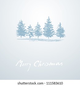 Christmas Background - Simple Christmas Card