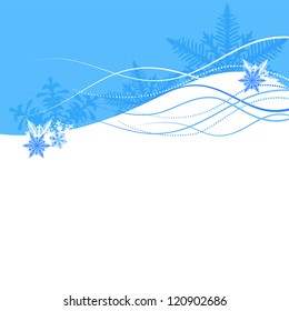 christmas background - snowflake