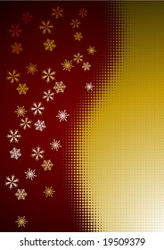 christmas background - snowflake