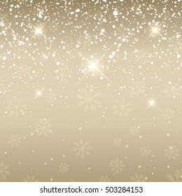 Christmas background with snowflake design