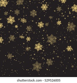 Christmas background with snowflake design