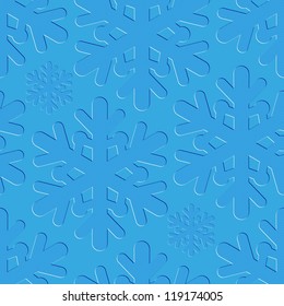 Fondo de Navidad. Copos de nieve.