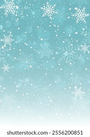 Christmas background with a snowflakes design