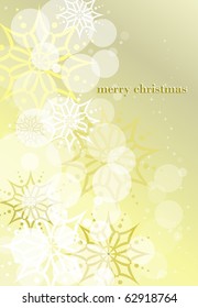 Christmas background with snowflakes. EPS10