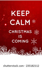 987 Keep calm christmas Images, Stock Photos & Vectors | Shutterstock