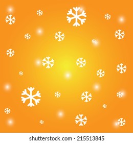 Christmas background with snowflakes. Vector eps 10.
