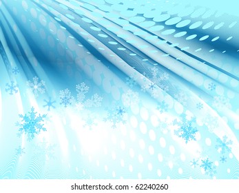 christmas  background with snowflakes, vector, EPS 10 with transparency