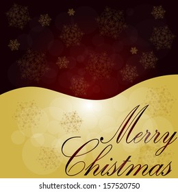 Christmas Background with snowflakes. Vector illustration