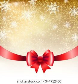 Christmas background with snowflakes. Vector illustration for Christmas posters, icons, Christmas greeting cards, Christmas print and web projects.