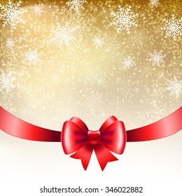 Christmas background with snowflakes. Vector illustration for Christmas posters, icons, Christmas greeting cards, Christmas print and web projects.