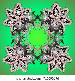 Christmas background with snowflakes. Vector illustration. Winter abstract background. Vector christmas abstract colorful background with falling snowflake.