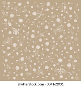 christmas background with snowflakes, vector texture